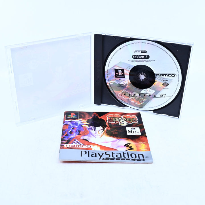 Tekken 3 - Sony Playstation 1 / PS1 Game + Manual - PAL - MINT DISC!