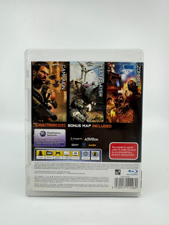 Call of Duty: Black Ops II - Sony Playstation 3 / PS3 Game - FREE POST!