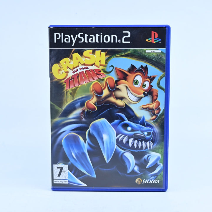 Crash of the Titans - Sony Playstation 2 / PS2 Game + Manual - PAL - MINT DISC!