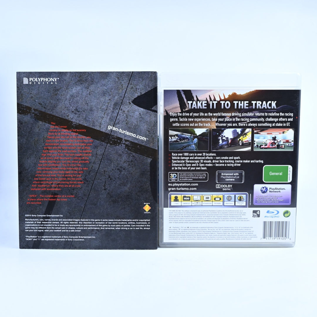 Gran Turismo 5: Collectors Edition - Sony Playstation 3 / PS3 Game + Manual