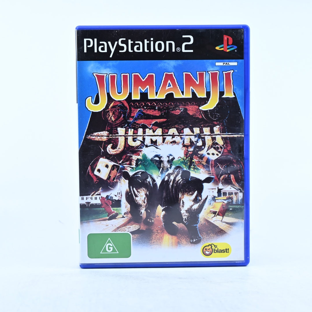 Jumanji - Sony Playstation 2 / PS2 Game + Manual - PAL - MINT DISC!