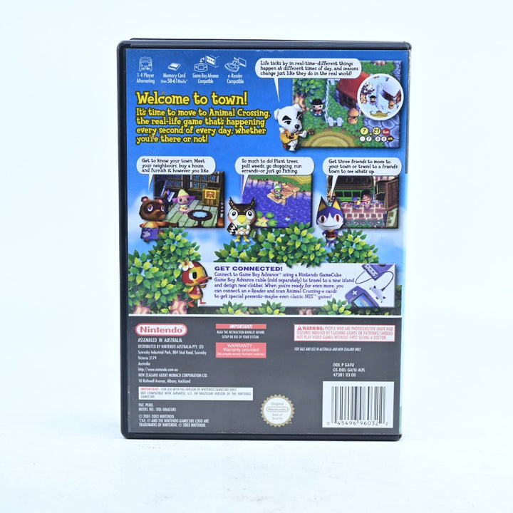Animal Crossing - Nintendo Gamecube Game + Manual - PAL - No Memory Card