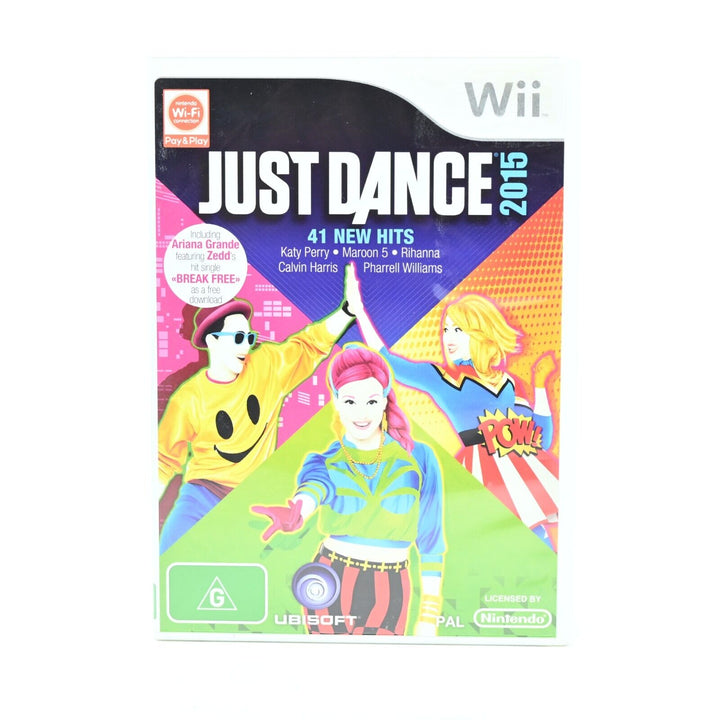 Just Dance 2015 - Nintendo Wii Game + Manual - PAL - MINT DISC!