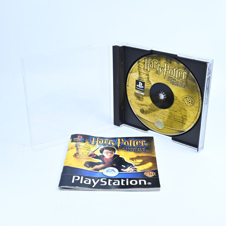 Harry Potter and the Chamber of Secrets - PS1 Game + Manual - PAL - MINT DISC!