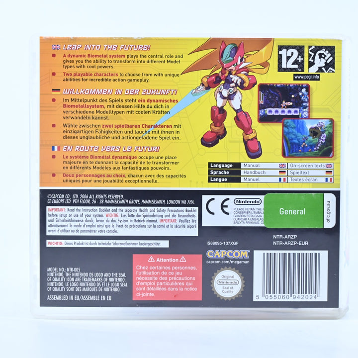 Mega man ZX - Nintendo DS Game - PAL + Manual - FREE POST!