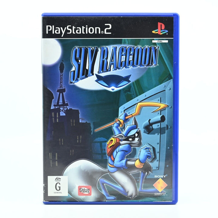 Sly Raccoon - Sony Playstation 2 / PS2 Game + Manual - PAL - MINT DISC!