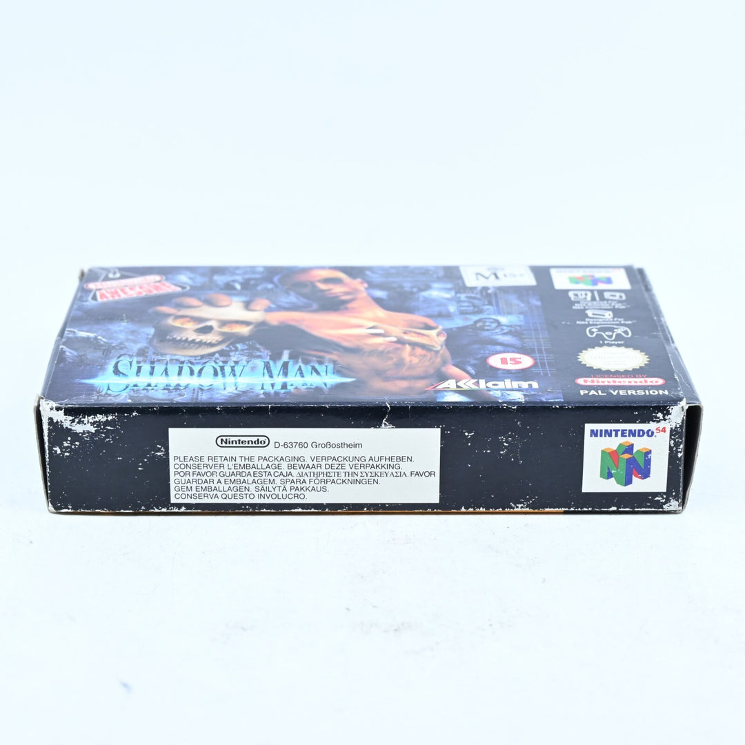 Shadow Man - N64 / Nintendo 64 Boxed Game - PAL - FREE POST!