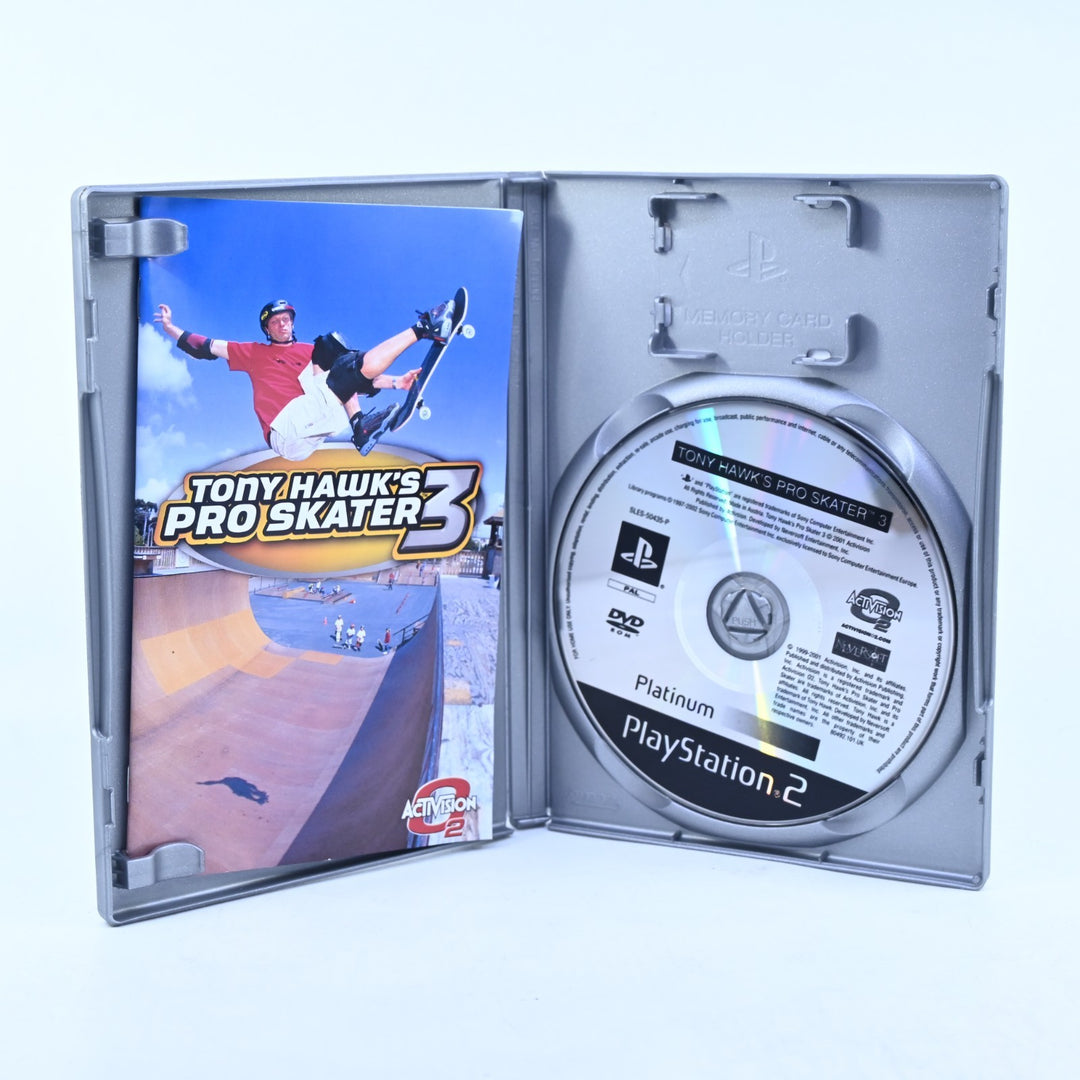 Tony Hawk's Pro Skater 3 - Sony Playstation 2 / PS2 Game + Manual - PAL
