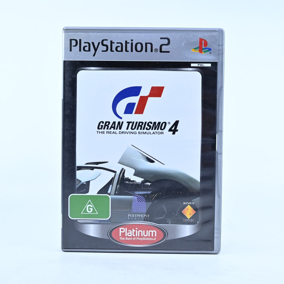 Gran Turismo 4 - Sony Playstation 2 / PS2 Game + Manual - PAL