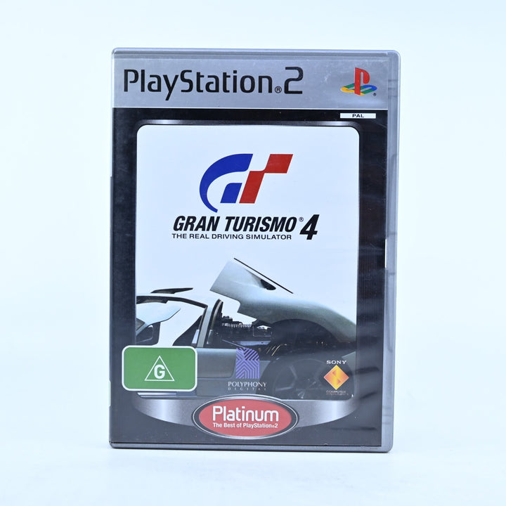 Gran Turismo 4 - Sony Playstation 2 / PS2 Game + Manual - PAL
