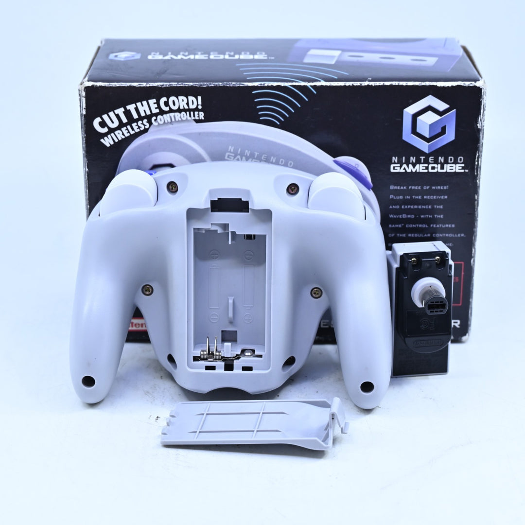 Boxed Wavebird Wireless Controller + Receiver - Nintendo Gamecube Accessory