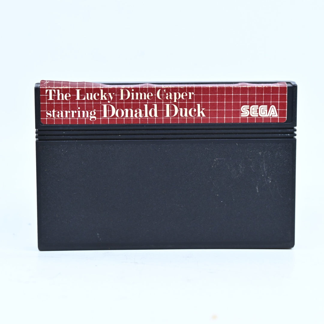 The Lucky Dime Caper - No Manual - Sega Master System Game - PAL - FREE POST!