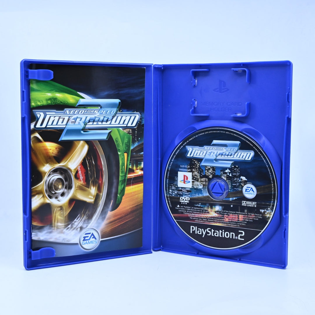 Need for Speed: Underground 2 - Sony Playstation 2 / PS2 Game + Manual - PAL