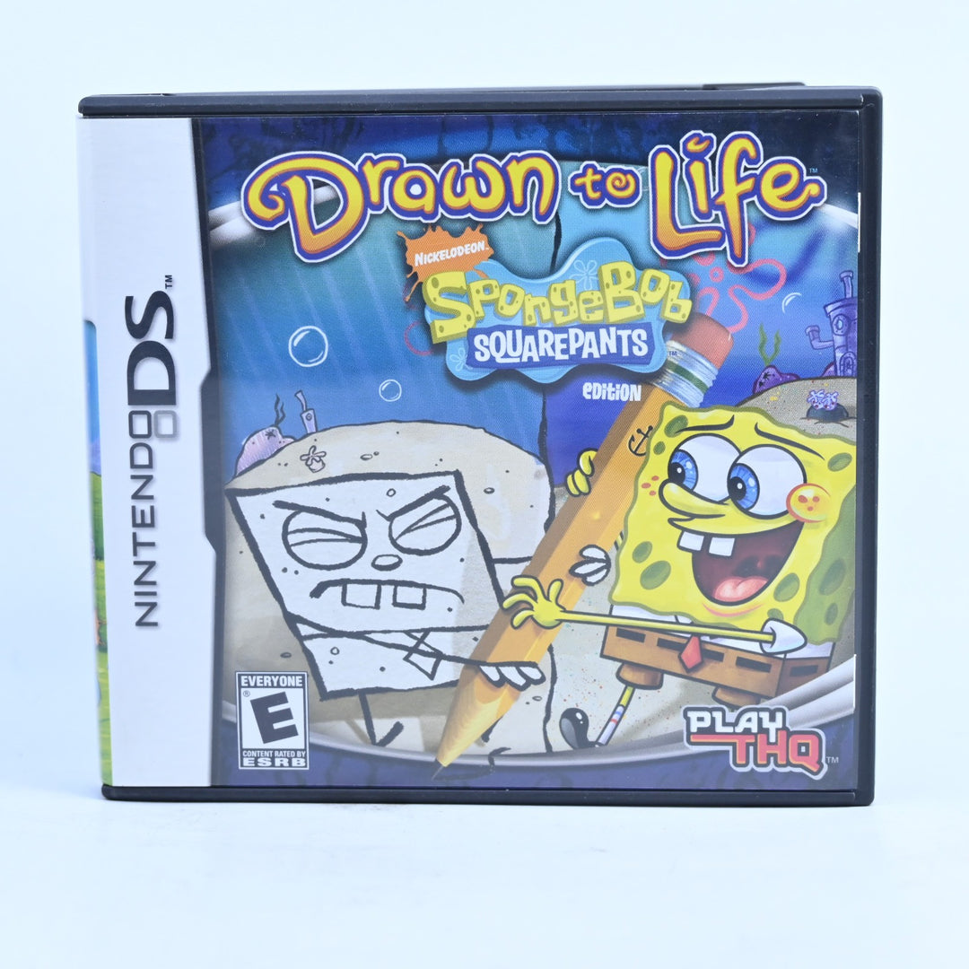 Drawn to Life SpongeBob Squarepants - Nintendo DS Game - Region Free + Manual