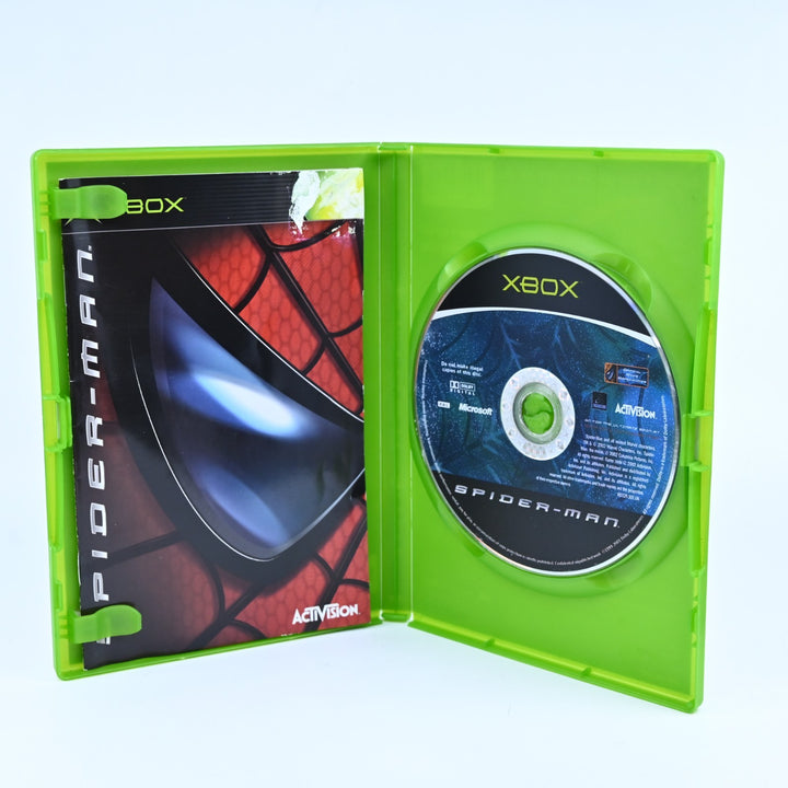 Spider-Man - Original Xbox Game + Manual - PAL - MINT DISC!