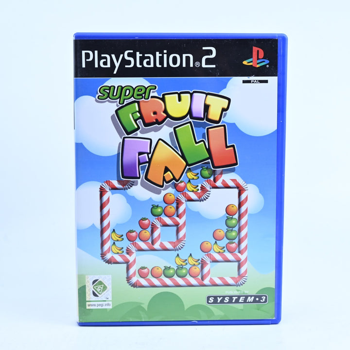 Super Fruitfall - Sony Playstation 2 / PS2 Game + Manual - PAL
