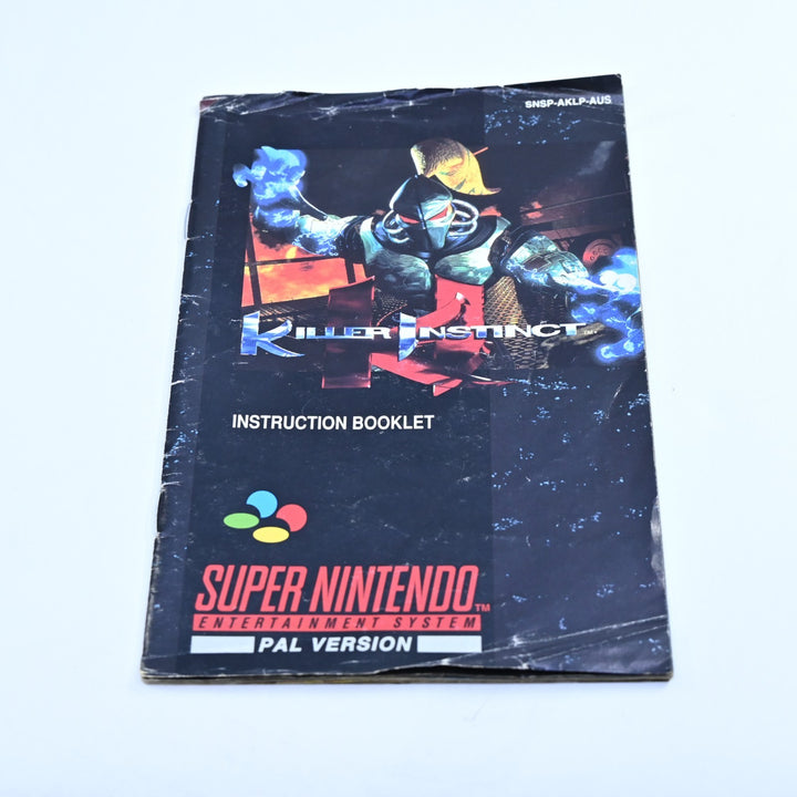 Killer Instinct - Super Nintendo / SNES Boxed Game - PAL - FREE POST!