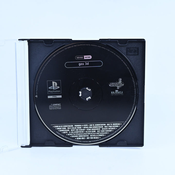 Gex 3D - Demo Disc SLED-01112 - Playstation Magazine - PS1 Game - PAL