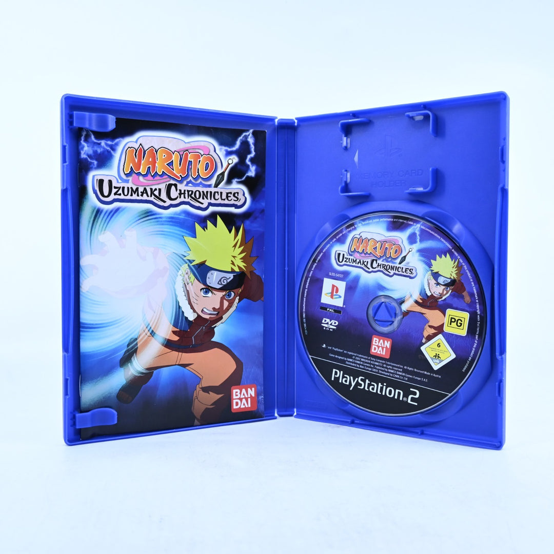 Naruto Uzumaki Chronicles - Sony Playstation 2 / PS2 Game + Manual - PAL