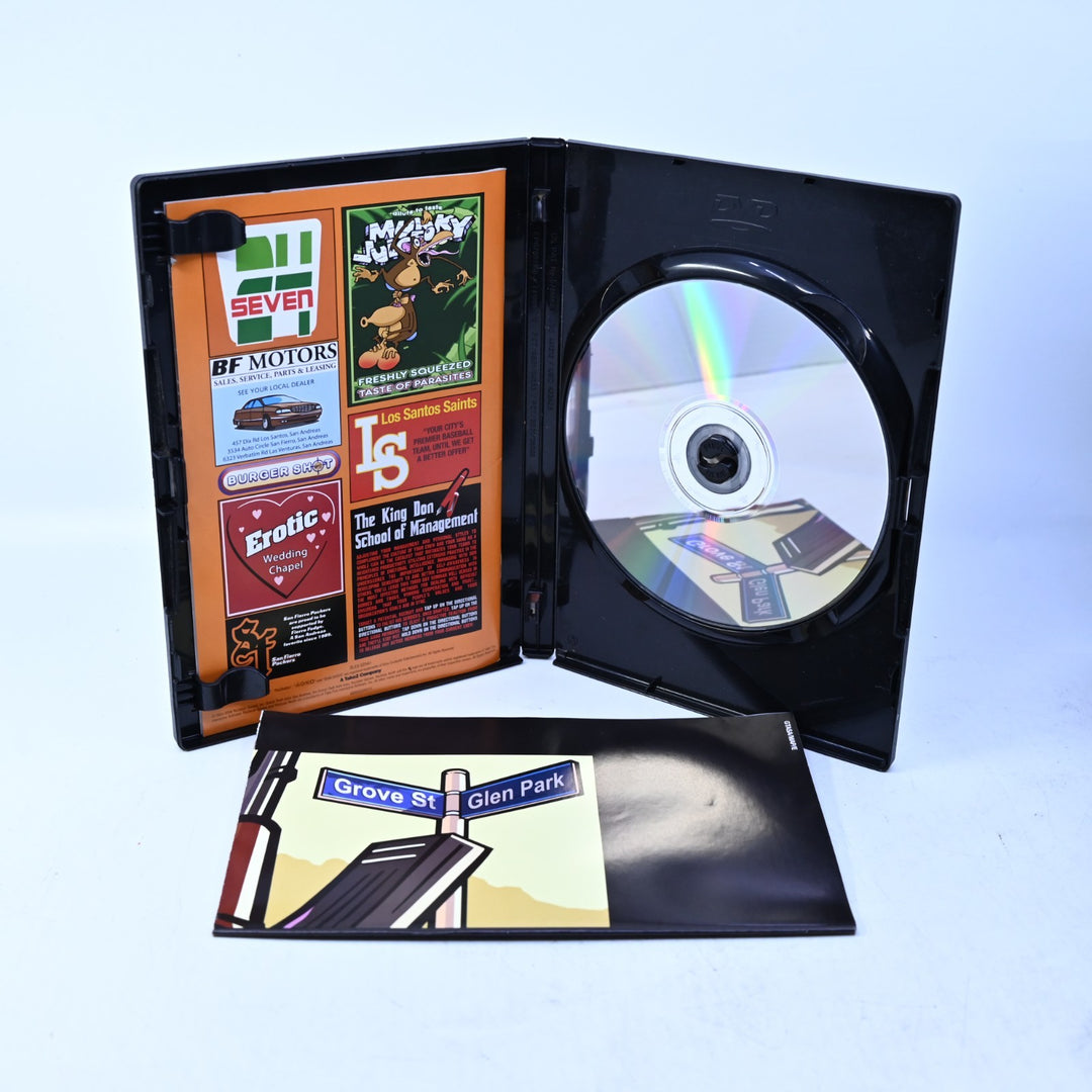 Grand Theft Auto: San Andreas - Sony Playstation 2 / PS2 Game + Manual - PAL