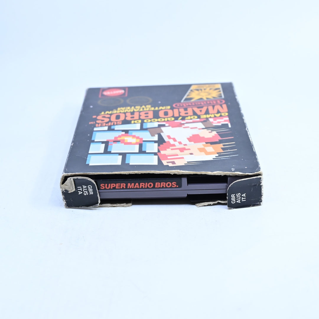 Super Mario Bros. - 5 Screw - NES Boxed Game + Manual - PAL - FREE POST!