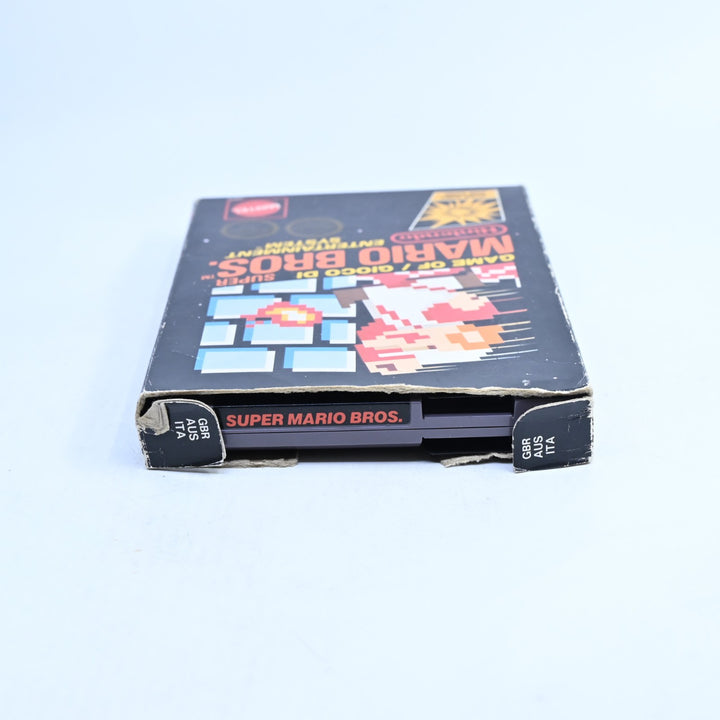 Super Mario Bros. - 5 Screw - NES Boxed Game + Manual - PAL - FREE POST!