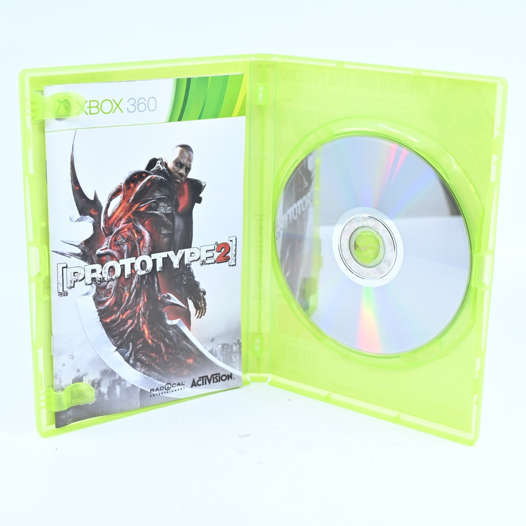 Prototype 2 - Xbox 360 Game + Manual - PAL - MINT DISC!