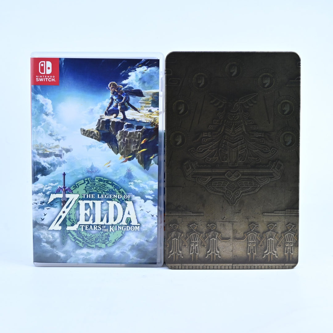 The Legend Of Zelda Tears Of The Kingdom Collectors Edition + Bag - Switch Game