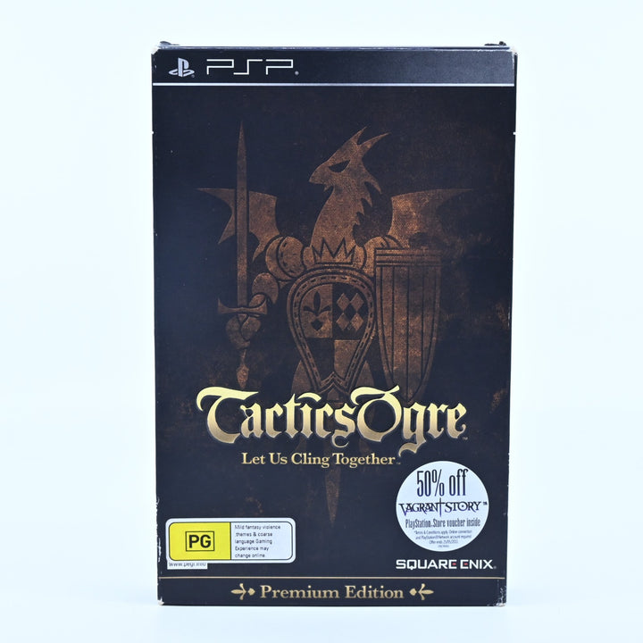 Tactics Ogre: Let Us Cling Together - Premium Edition - Sony PSP Game + Manual