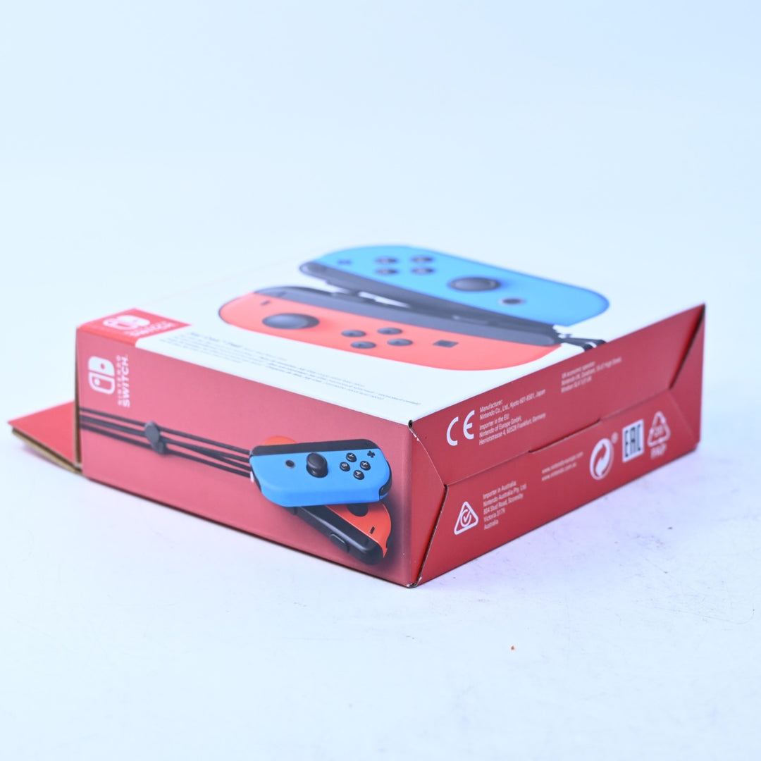 Neon Red / Neon Blue - Boxed Joy-Con Controller Pair - Switch Accessory