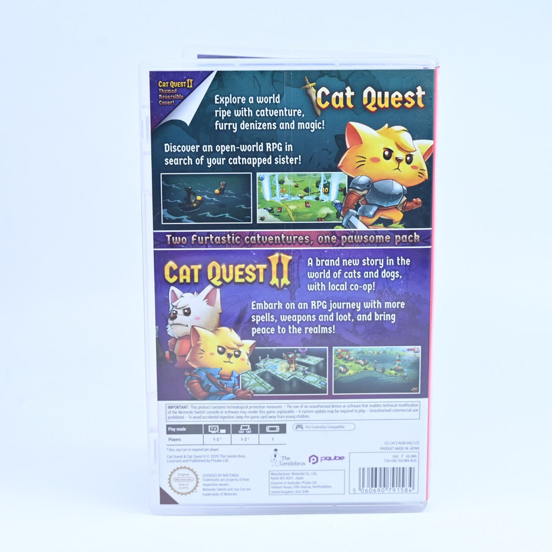 Cat Quest &amp; Cat Quest II - Pawsome Pack - Nintendo Switch Game - FREE POST!