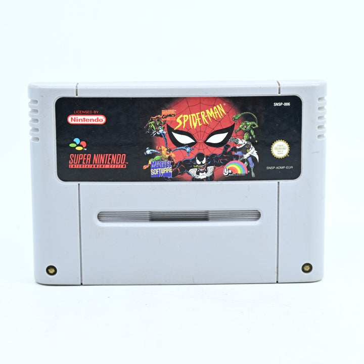 Spider-man: The Animated Series - Super Nintendo / SNES Game - PAL - FREE POST!