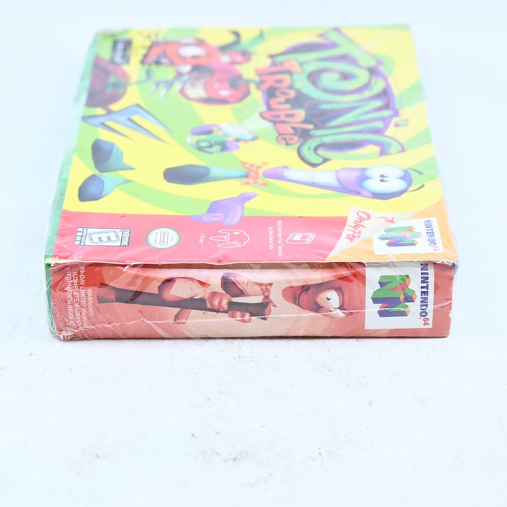 SEALED! Tonic Trouble - N64 / Nintendo 64 Boxed Game - NTSC-U/C - FREE POST!