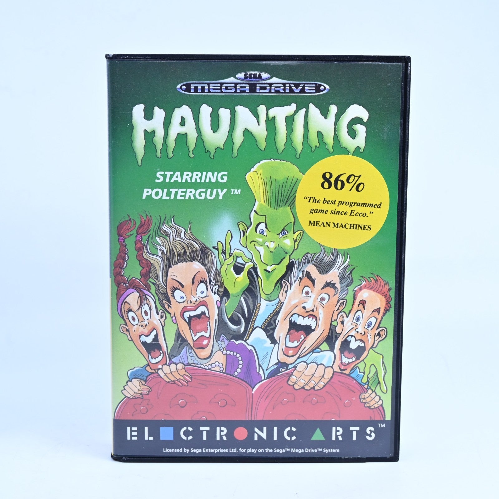 Haunting Starring Polterguy - Sega Mega Drive Game + Manual - PAL - FR ...