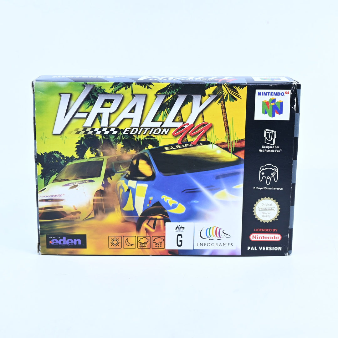 V-Rally 99 Edition - N64 / Nintendo 64 Boxed Game - PAL - FREE POST!
