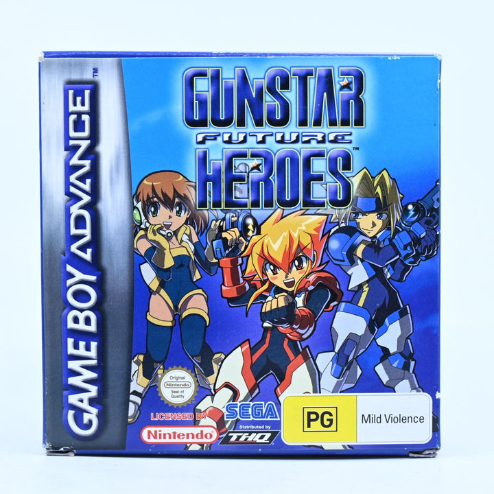 Gunstar Future Heroes - Nintendo Gameboy Advance / GBA Boxed Game - FREE POST!