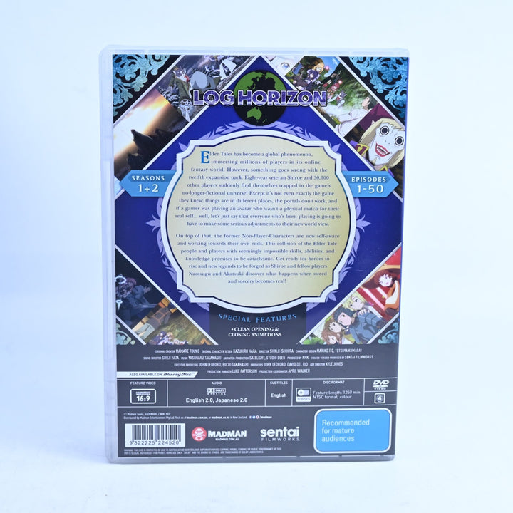 Log Horizon - Complete Series - Region 4 - Anime DVD