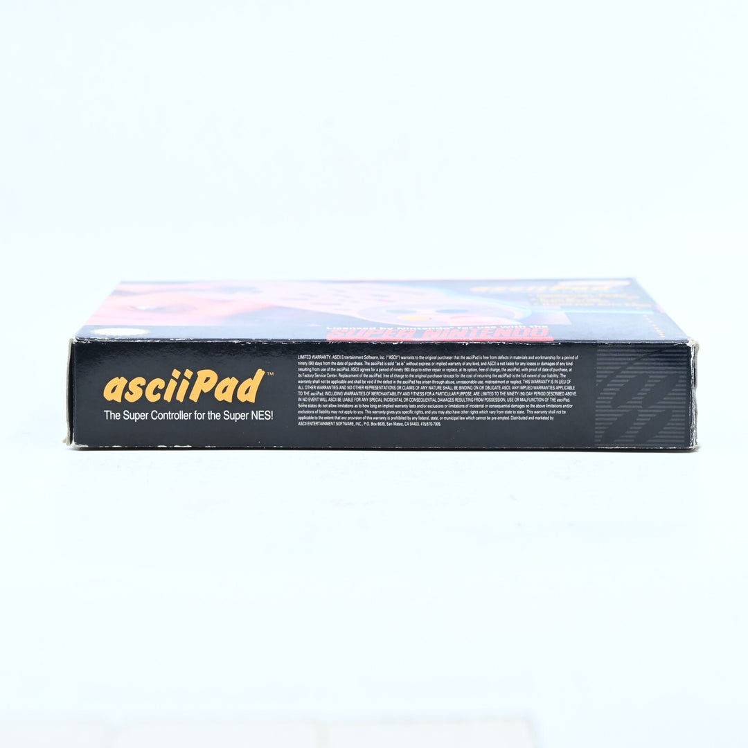 asciiPad with box - Super Nintendo / SNES Accessory - PAL - FREE POST!