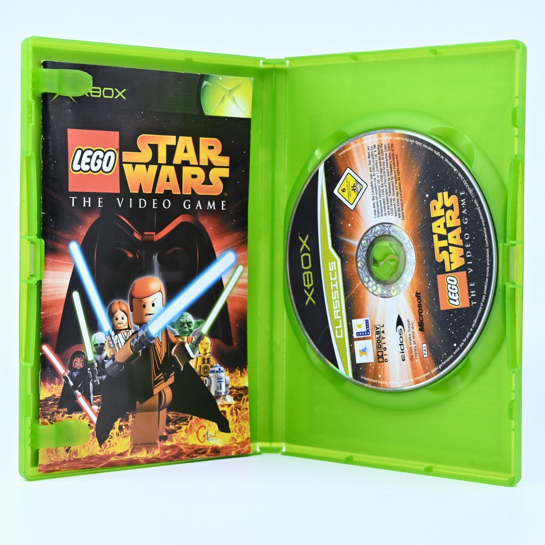 LEGO Star Wars: The Video Game - Original Xbox Game + Manual - PAL - MINT DISC!