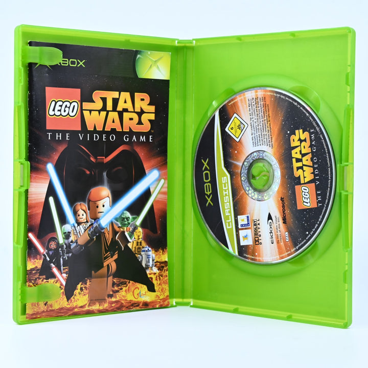 LEGO Star Wars: The Video Game - Original Xbox Game + Manual - PAL - MINT DISC!