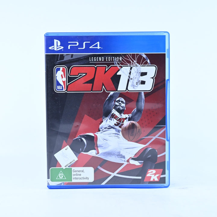 NBA 2K18 - Legend Edition - Sony Playstation 4 / PS4 Game - MINT DISC!