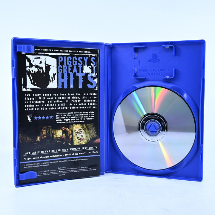 Manhunt - Sony Playstation 2 / PS2 Game + Manual - PAL - MINT DISC!