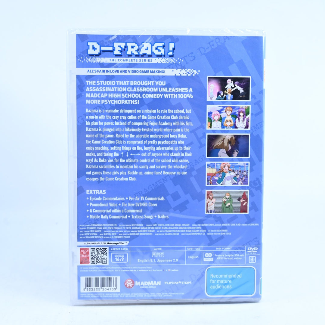 SEALED! D-Frag - Region 4 - Anime DVD