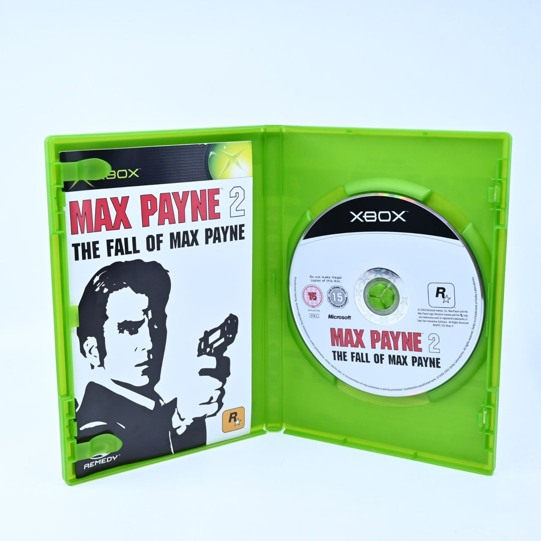 Max Payne 2: The Fall of Max Payne - Original Xbox Game + Manual - PAL
