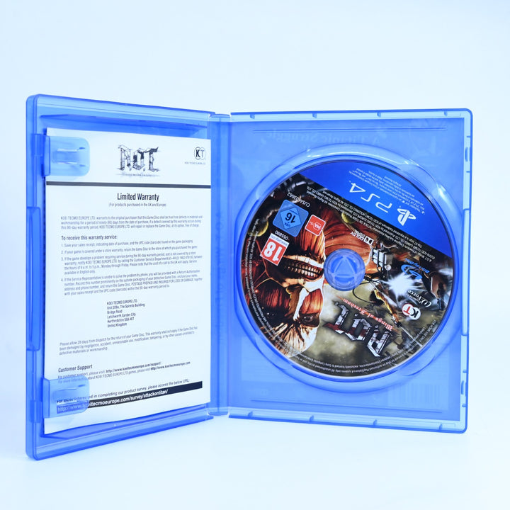 A.O.T. Wings Of Freedom - Sony Playstation 4 / PS4 Game - FREE POST!