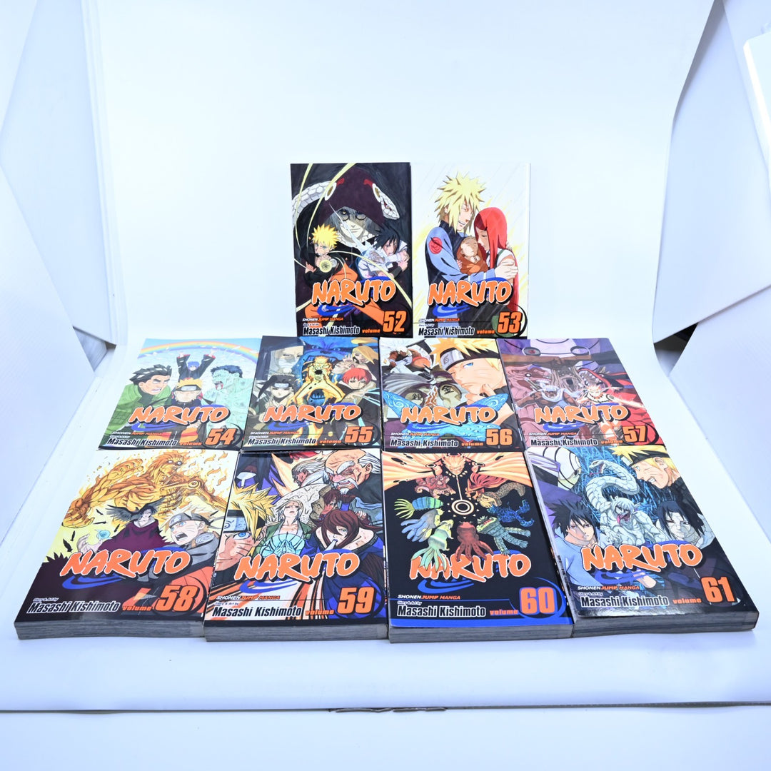 Naruto - Volumes 28-61 - Masashi Kishimoto - Viz Media - Manga