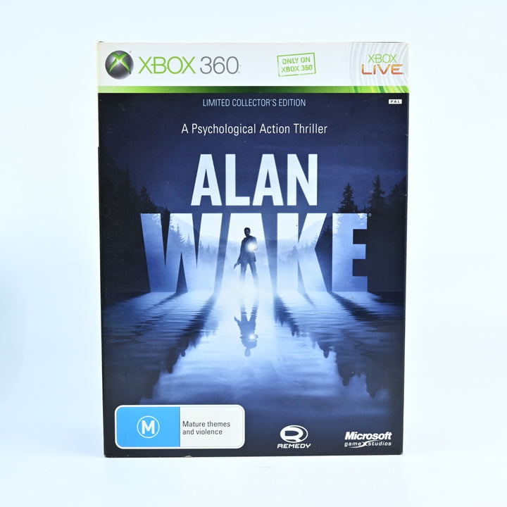 Alan Wake Limited Collectors Edition - Xbox 360 Game + Manual - PAL