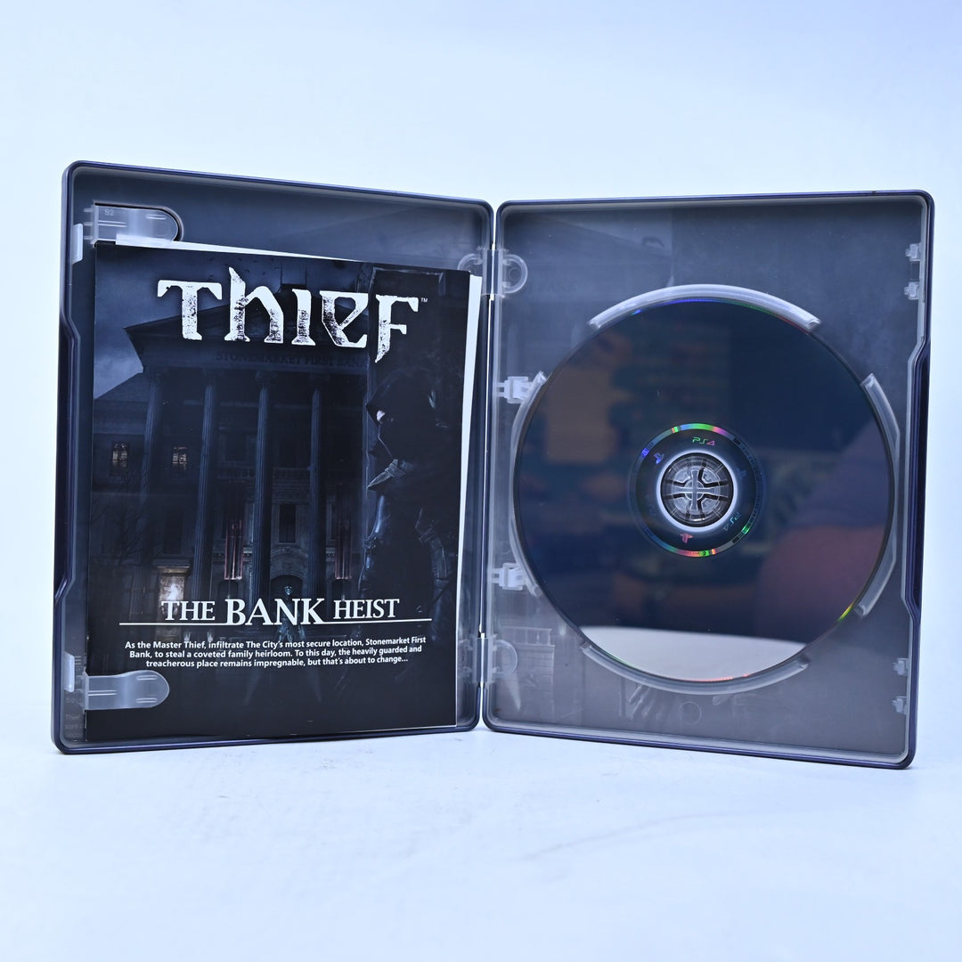 Thief - Steelbook Edition - Sony Playstation 4 / PS4 Game - MINT DISC!