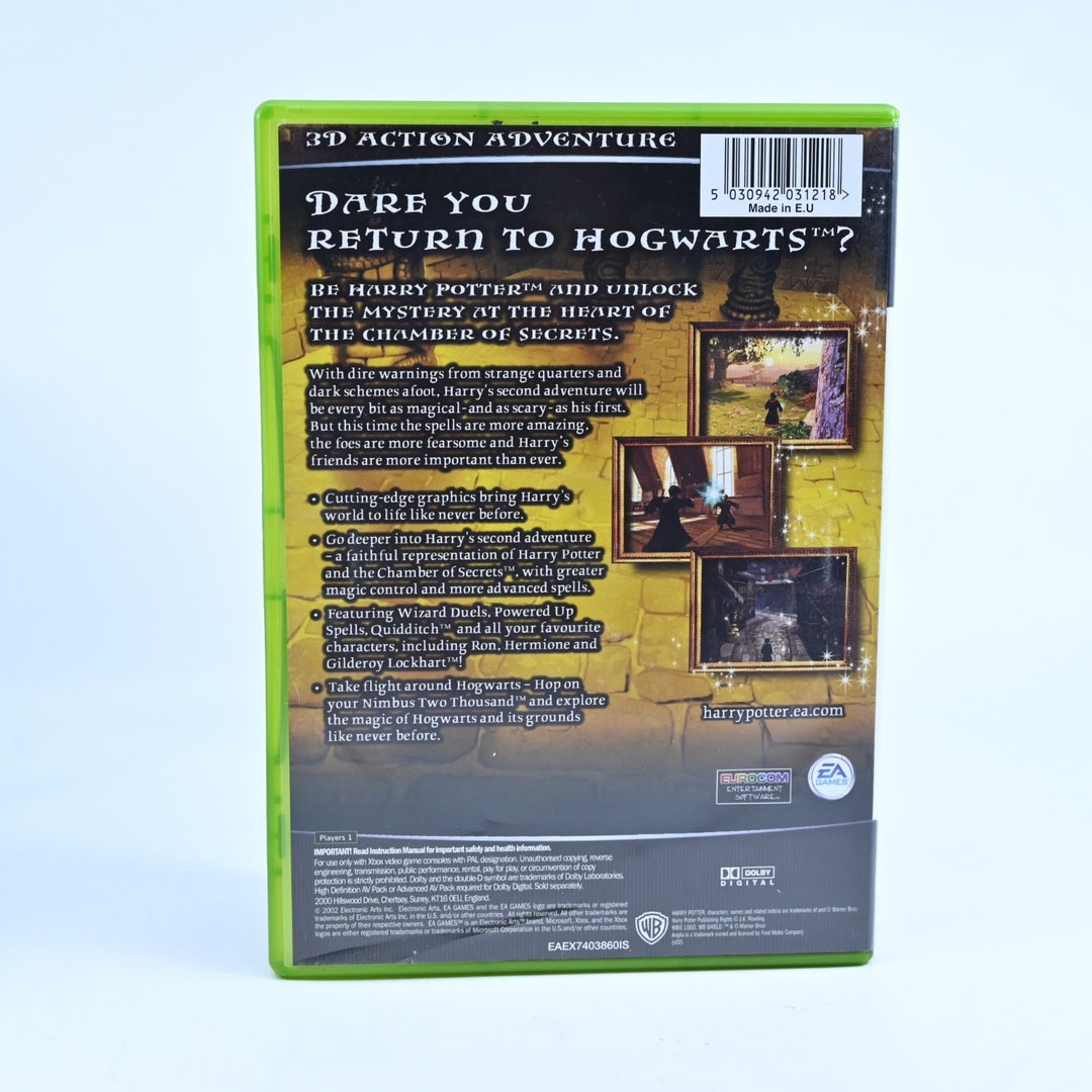 Harry Potter and the Chamber of Secrets - Original Xbox Game - PAL - MINT DISC!