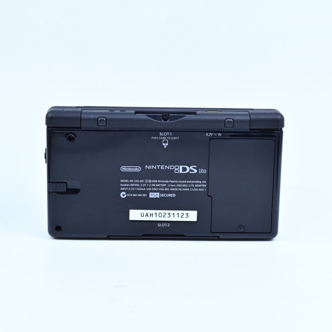 Black Nintendo DS Lite Console - USG-001 - FREE POST!
